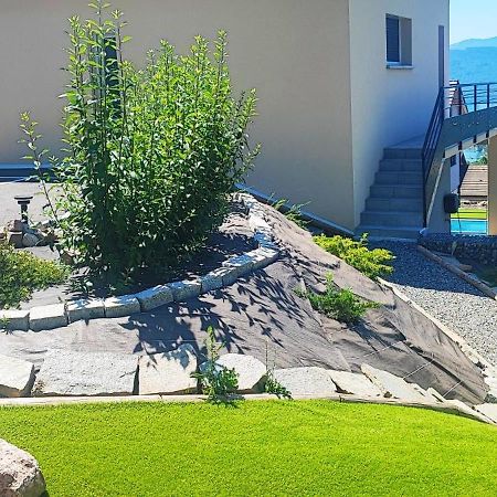 Chambre Vue Lac Av Piscine Prunieres Exterior photo